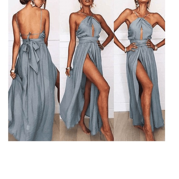 Dresses & Skirts - Wedding Guest Dress- Blue